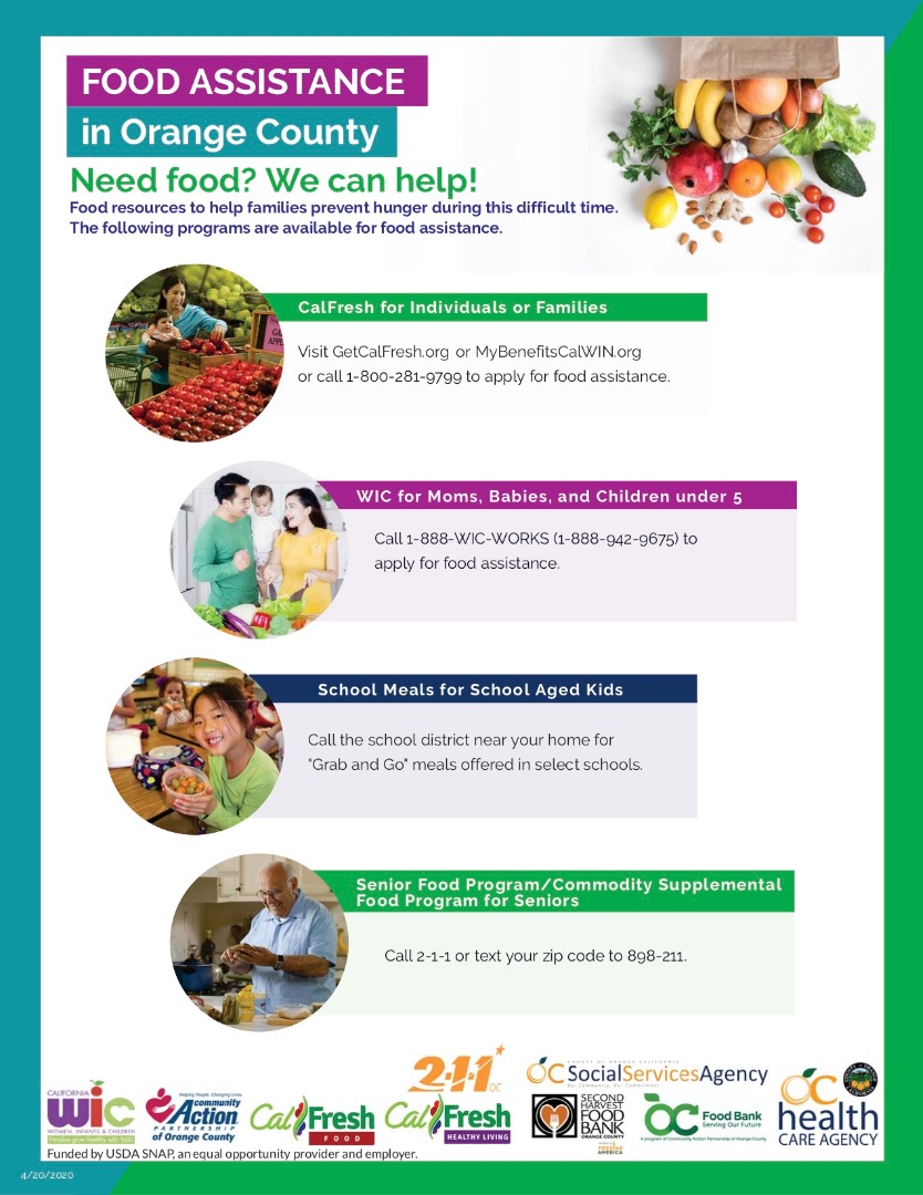 Food Assistance in Orange County